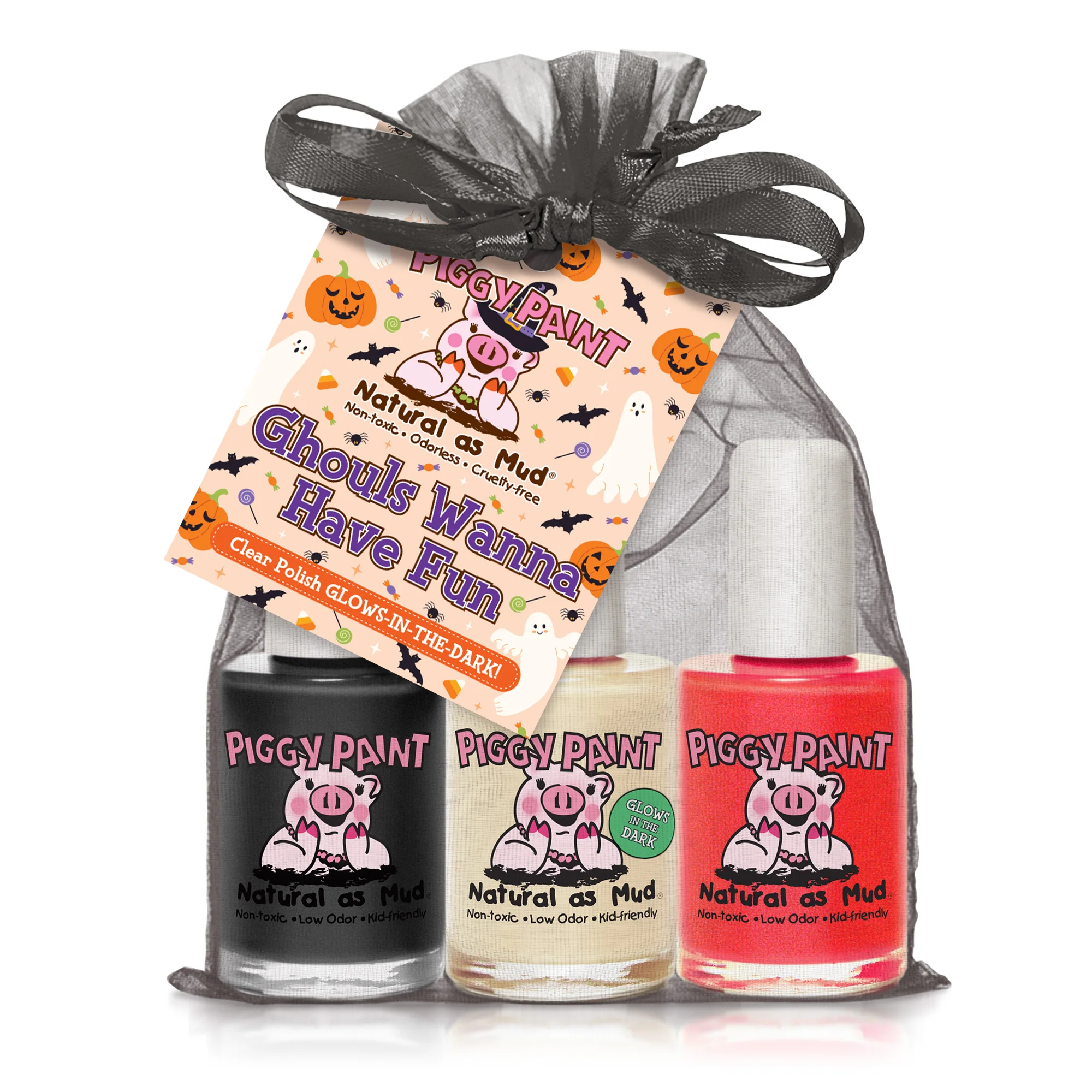 Ghouls Wanna Have Fun-Halloween Gift Set - Kids Non-toxic Nail Polish